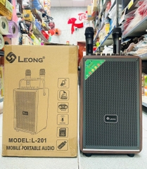 LOA KARAOKE LEONG 201 TẶNG KÈM 2 MICRO KHÔNG DÂY CỰC HAY NHỎ GỌN (70)