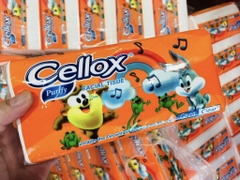 Khăn Giấy Lụa CELLOX Cam 2 Lớp 260 Tờ Siêu Dai Mịn (2)