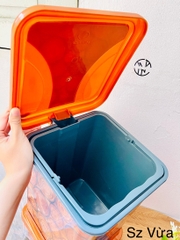 THÙNG RÁC TY LIEN NẮP BẬT SIZE VỪA (5)