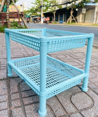 KỆ NHỰA 2 TẦNG HÀNG CTY NGUYÊN BA XỊN CỨNG CÁP (3)