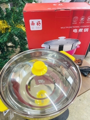 NỒI LẨU ĐIỆN MINI ĐA NĂNG TIỆN DỤNG SIZE 28cm (10)