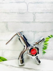 VAN KHOÁ NƯỚC CỦ LẠC CHIA 2 ĐẦU RA INOX XỊN (6)