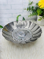 Rổ Hấp Inox Xếp Gọn Tiện Lợi 24cm (2)