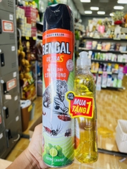 CHAI XỊT MUỖI BENGAL CHÍNH HÃNG ( MUA 1 TẶNG 1 NƯỚC RỬA CHÉN XCLEEN 400g) (4)
