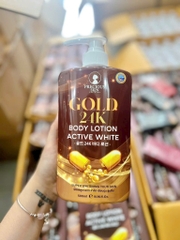 SỮA DƯỠNG THỂ TRẮNG DA BODY GOLD 24K THAILAND (15) '