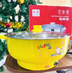 NỒI LẨU ĐIỆN MINI ĐA NĂNG TIỆN DỤNG SIZE 28cm (10)