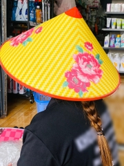 Nón Lá Việt Nam Mẫu Đẹp Hình Hoa (2)