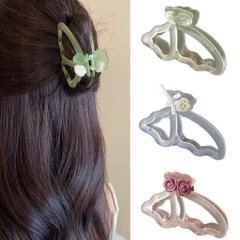 KẸP BƯỚM ĐÍNH HOA NHIỀU MÀU (1)