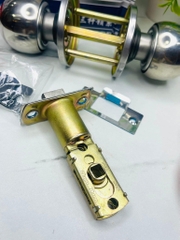 BỘ Ổ KHOÁ TAY NẮM CỬA TRÒN INOX (4)