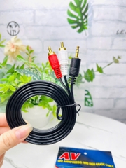 JACK CHUYỂN ÂM THANH 3.5 RA 2 ĐẦU BÔNG SEN 1.5M (1)