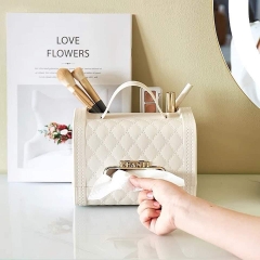 Hộp Đựng Khăn Giấy Có Quai Giả Túi Xách Sang Trọng.(8)