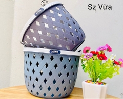 SỌT RỔ TRÒN ĐAN SIZE VỪA 24,5x19 CTY HIWA