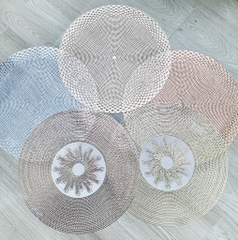 TẤM LÓT TRÒN TRANG TRÍ DECOR ĐỂ BÌNH HOA CỰC ĐẸP (2)