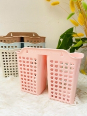 ỐNG 2 NGĂN CẮM ĐŨA, BÚT, BÀN CHẢI NHỰA HÀNG CTY (2)