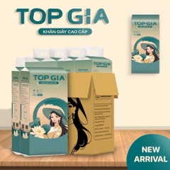 GIẤY RÚT TOPGIA 1280 TỜ CAO CẤP BỘT GỖ NGUYÊN CHẤT