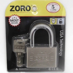 Ổ Khóa Nhà Zoro 60mm Màu Bạc Thường (7)