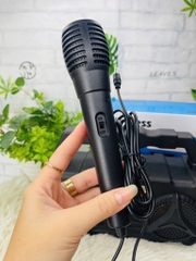 LOA KARAOKE D103 TẶNG KÈM MICRO CÓ DÂY NHIỀU MÀU (12)