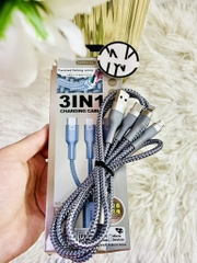 CÁP SẠC NHANH 3 ĐẦU ĐA NĂNG REMAX RC-070TH CHÍNH HÃNG (4)