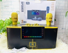 LOA KARAOKE BLUETOOTH YS-208 TẶNG KÈM 2 MICRO KHÔNG DÂY CÓ ĐÈN LED 7 MÀU SIÊU ĐẸP CỰC HAY XÁCH TAY CHÍNH HÃNG 150W (80)