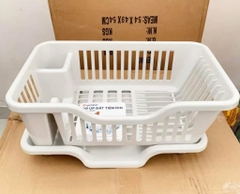 Rổ Đựng Chén Bát Có Thoát Nước 45x23x18cm (3)