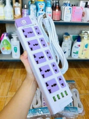 Ổ Cắm Điện Chính Hãng CYX 238 Dây Đồng Nguyên Chất 4 Cổng Sạc Usb 10 Lỗ Cắm
