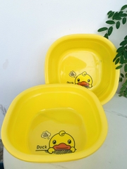 CHẬU NHỰA 27cm NHIỀU MÀU HÌNH VỊT (1)