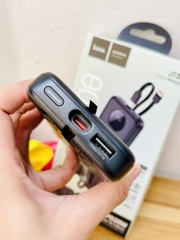 PIN SẠC DỰ PHÒNG HOCO J132 10.000MAH SẠC NHANH 22.5W CÓ MÀN HÌNH LCD KÈM 2 CÁP LIỀN DÂY CHÍNH HÃNG (20)