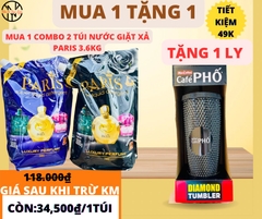 TÚI NƯỚC GIẶT XẢ PARIS 5in1 3.8kg CHÍNH HÃNG