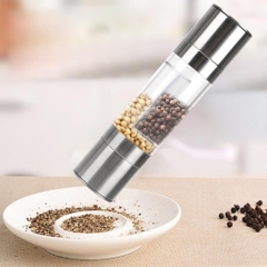 DỤNG CỤ XAY TIÊU XAY ỚT KHÔ INOX 2 ĐẦU 2 NGĂN (4)