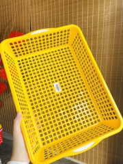 RỔ NHỰA HÌNH CHỮ NHẬT 42x30cm (1)