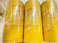 Băng Keo Đục Trong 300 ya lớn . Cuộn 6 Cây Tặng Kèm Dụng Cụ Cắt Băng Keo Lớn (1)