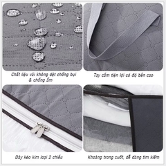 TÚI ĐỰNG QUẦN ÁO CHĂN MỀN MẪU THƯỜNG (2)