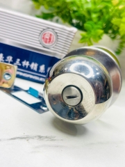 BỘ Ổ KHOÁ TAY NẮM CỬA TRÒN INOX (4)