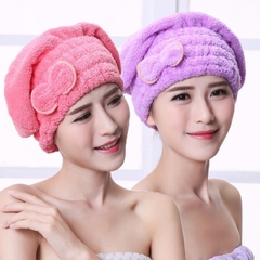 Khăn Trùm Khô Tóc Hình Nơ (2)