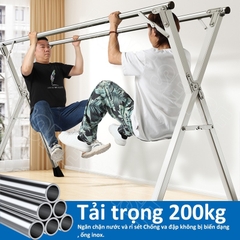 XÀO PHƠI ĐỒ INOX XẾP GỌN CAO CẤP SIÊU BỀN (30)