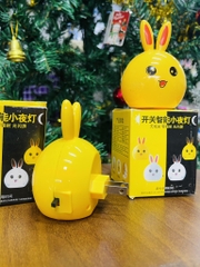 ĐÈN NGỦ HÌNH THỎ KUTE TỰ ĐỘNG SÁNG TẮT (2)