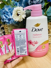 DÂY 12 GÓI SỮA TẮM DOVE MUỐI HỒNG
