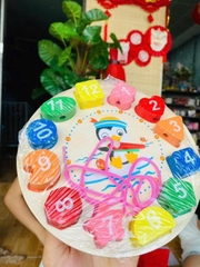 ĐỒNG HỒ RÁP SỐ BẰNG GỖ PHÁT TRIỂN TRÍ TUỆ CHO BÉ (2)