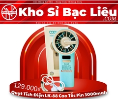 Quạt Tích Điện LK-88 Cao Tốc-Pin 3000mAh Loại 1 (10)