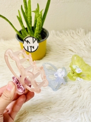 KẸP BƯỚM ĐÍNH HOA NHIỀU MÀU (1)