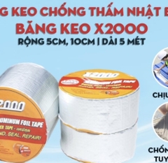 Băng keo chống thấm Khổ 10cm Mã X2000 Xịn Bản 5 mét (4)