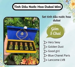 SET 5 CHAI NƯỚC HOA DUBAI NHIỀU MÙI (6) '