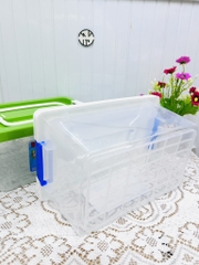 HỘP NHỰA SIZE 2 TRONG SUỐT CÓ NẮP CTY TÂN LẬP THÀNH