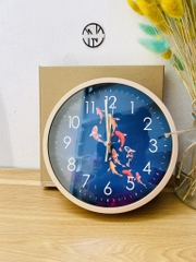 Đồng Hồ Treo Tường KIM TRÔI NHIỀU HÌNH Size 20cm (5)