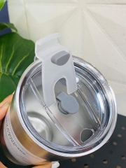 Ly Giữ Nhiệt Hình Trụ 600ml Inox Xịn 304 Tặng Ống Hút (3) '