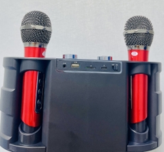 LOA KARAOKE BLUETOOH YS202 TẶNG KÈM 2 MICRO KHÔNG DÂY CỰC HAY (60)