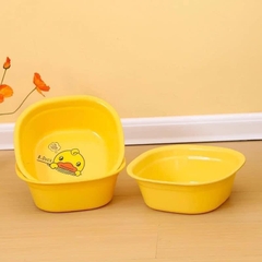 CHẬU NHỰA 27cm NHIỀU MÀU HÌNH VỊT (1)