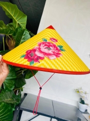 Nón Lá Việt Nam Mẫu Đẹp Hình Hoa (2)