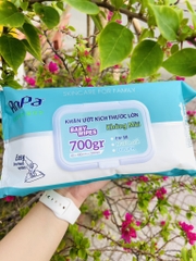 KHĂN ƯỚT ANPA CAO CẤP 850g ( 700g GIẤY) CHÍNH HÃNG KHÔNG MÙI AN TOÀN CHO BÉ (2)