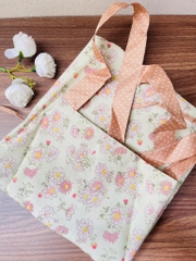 Tạp Dề hoa Vintage Có Túi (3)